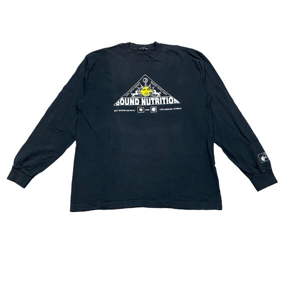 Rare Total Luxury Spa Sound Nutrition Long Sleeve Shirt Men's L Streetwear - Picture 1 of 10